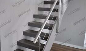 Steel Flank Staircase